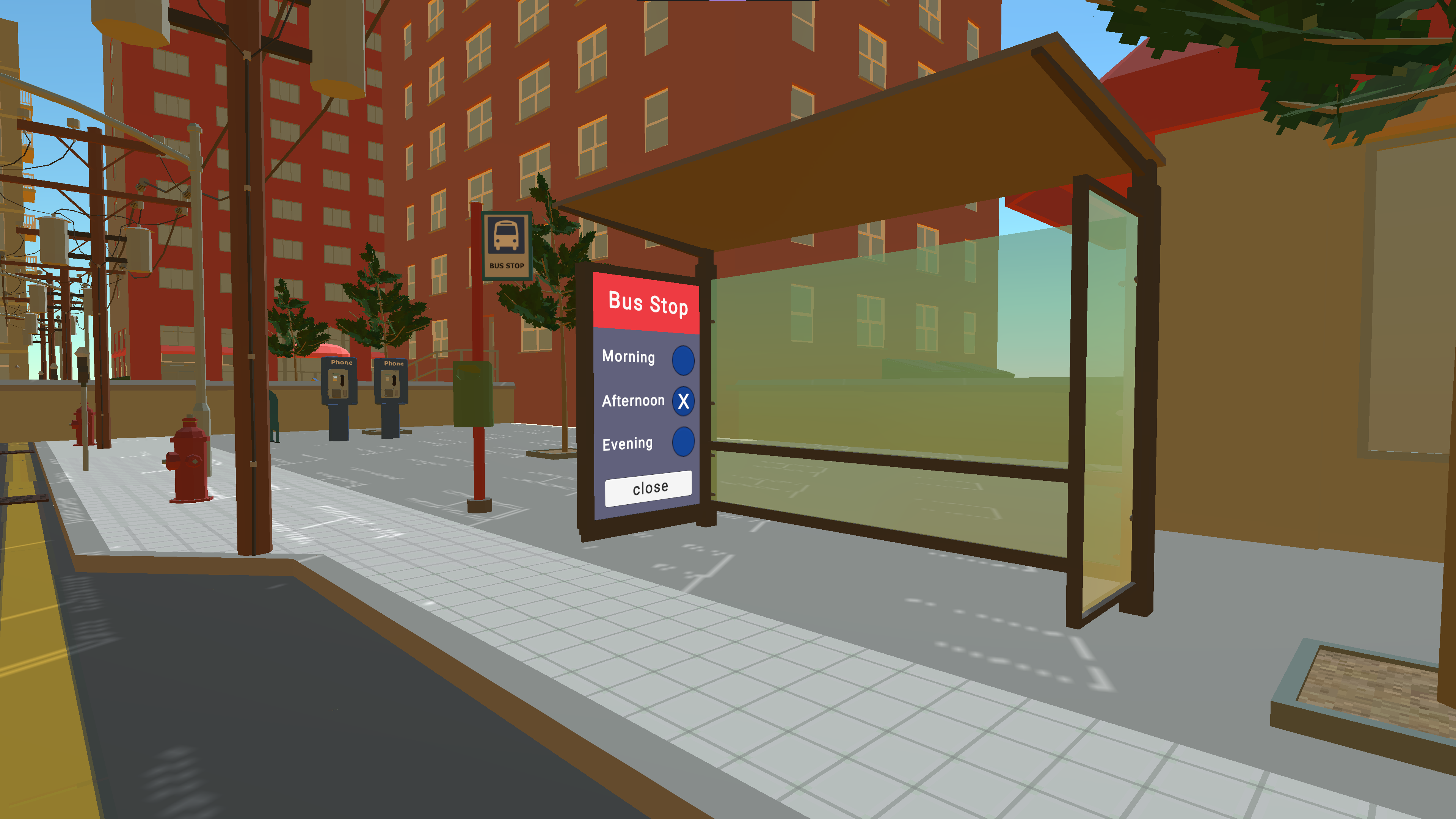 bus stop